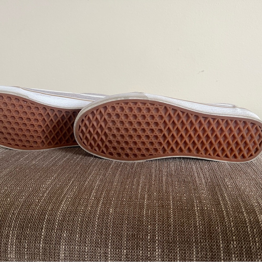 Vans Women’s Tan Old Skool Canvas Sneakers - Picture 8 of 9